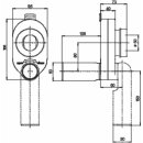 Sanit Urinal Absaug- und Geruchsverschluss DN 50