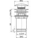 alcadrain Click - Clack Ablaufventil / gr. Stopfen /...