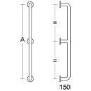 PBA Haltegriff 1420mm mit Mittelstütze