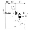 SCHELL Frostsichere Außenwandarmatur POLAR II Set